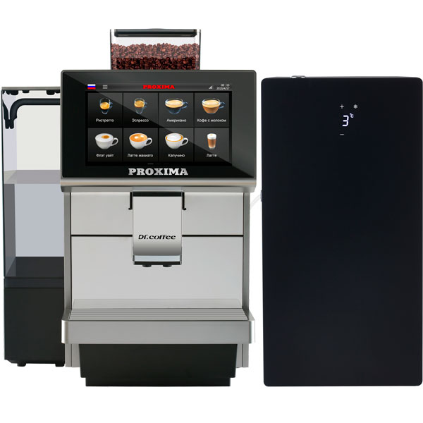 Профессиональная кофемашина Dr.coffee PROXIMA M12 Big Plus (с подключением к водопроводу)