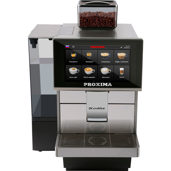 Профессиональная кофемашина Dr.coffee PROXIMA M12 Big Plus (с подключением к водопроводу)