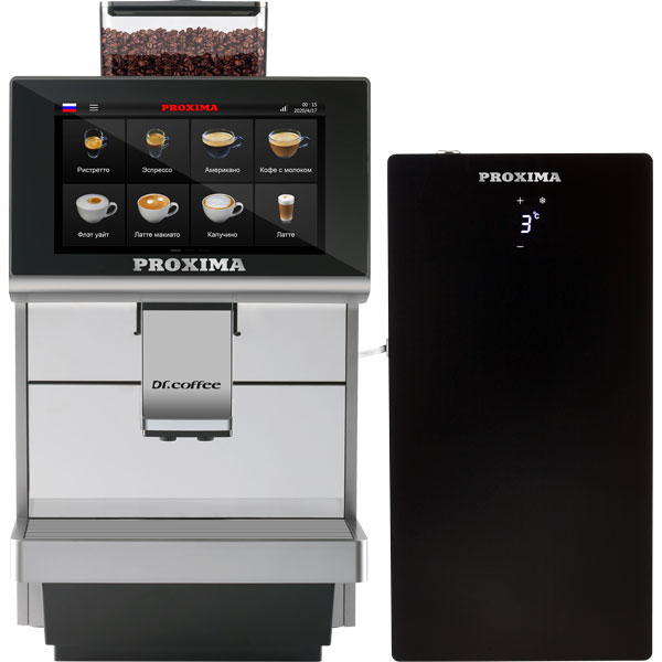 Профессиональная кофемашина Dr.coffee PROXIMA M12 Plus (с подключением к водопроводу)