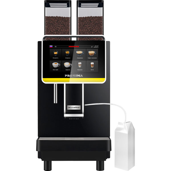 Профессиональная кофемашина Dr.coffee PROXIMA F2 H (с подключением к водопроводу)