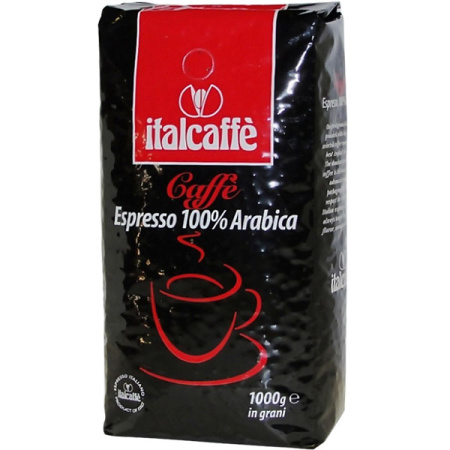 Кофе в зернах ITALCAFFE Espresso 100% Arabica (1 кг) – 100% арабика