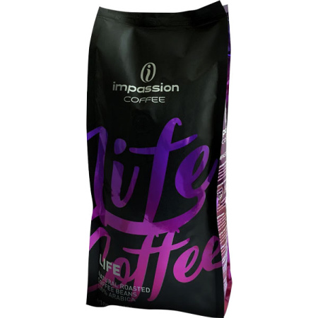 Кофе в зернах IMPASSION Life (1 кг) – 100% арабика