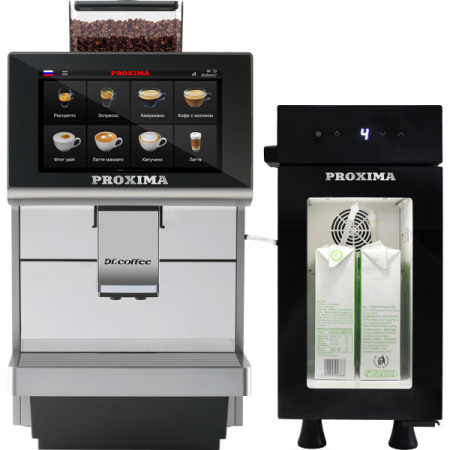 Профессиональная кофемашина Dr.coffee PROXIMA M12 Plus (с подключением к водопроводу)